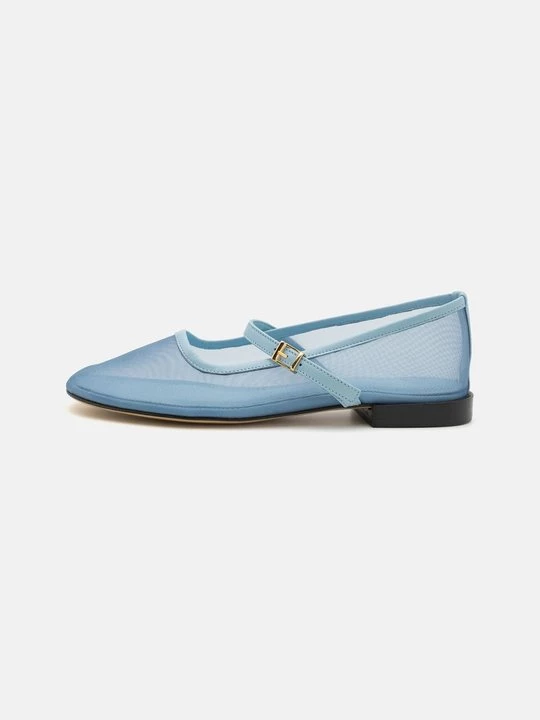 Obrázek produktu Baleríny s páskem Souliers Martinez modrá