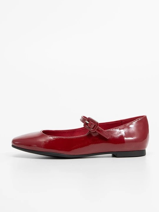 Obrázek produktu Baleríny s páskem Steve Madden tmavě červená