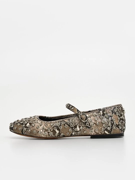 Obrázek produktu Baleríny s páskem Steve Madden písková