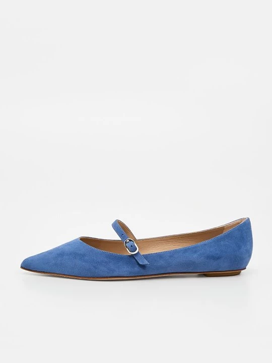 Obrázek produktu Baleríny s páskem Stuart Weitzman tmavě modrá