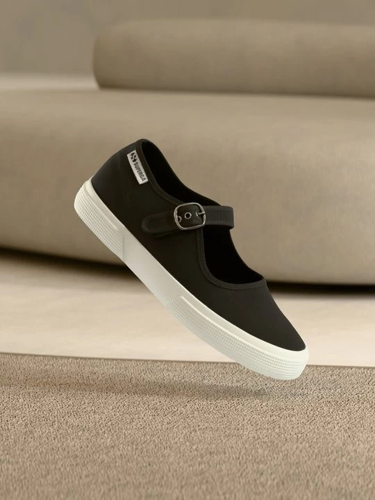 Obrázek produktu Baleríny s páskem Superga černá