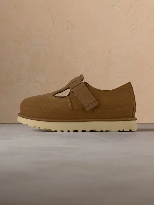 Obrázek produktu Baleríny s páskem UGG koňaková