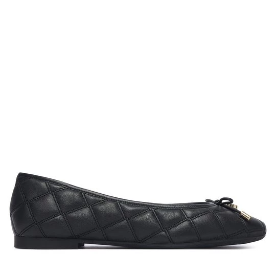 Obrázek produktu Baleríny Tommy Hilfiger Charm Quilted Ballerina FW0FW09503 Černá