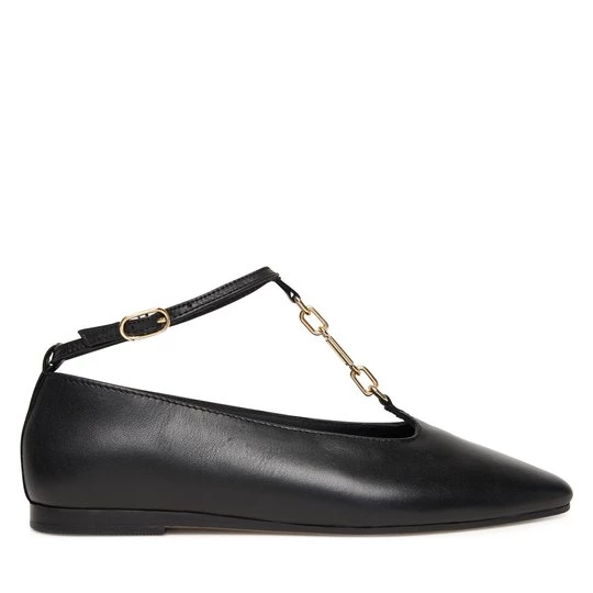 Obrázek produktu Baleríny Tommy Hilfiger Th-Bar Chain Ballet FW0FW09003 Černá
