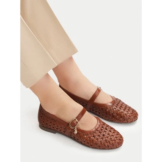 Obrázek produktu Baleríny U.S. Polo Assn. EO-LARISA001W / 6L1 Světle hnědá