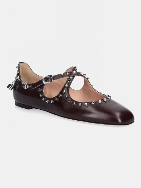 Obrázek produktu Bally Kožené baleríny Bally BELISKA-STUDS