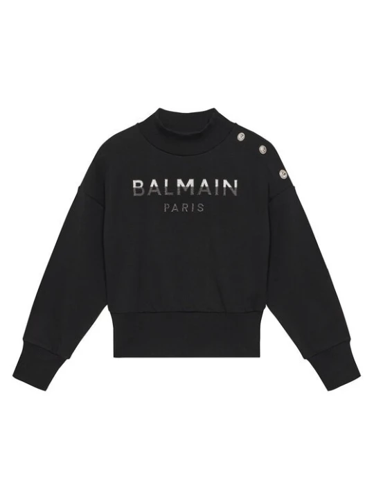 Obrázek produktu Balmain Mikina BV4A90-Z0081 Černá Regular Fit