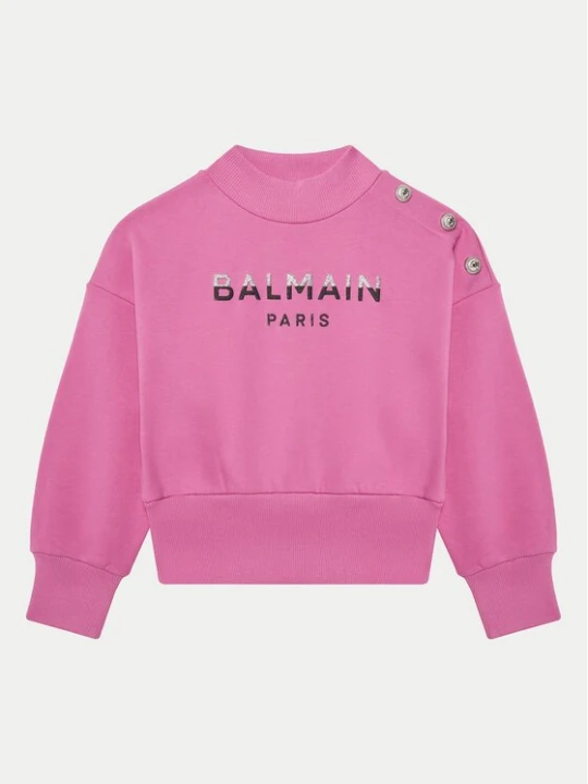 Obrázek produktu Balmain Mikina BV4A90-Z0081 Růžová Regular Fit