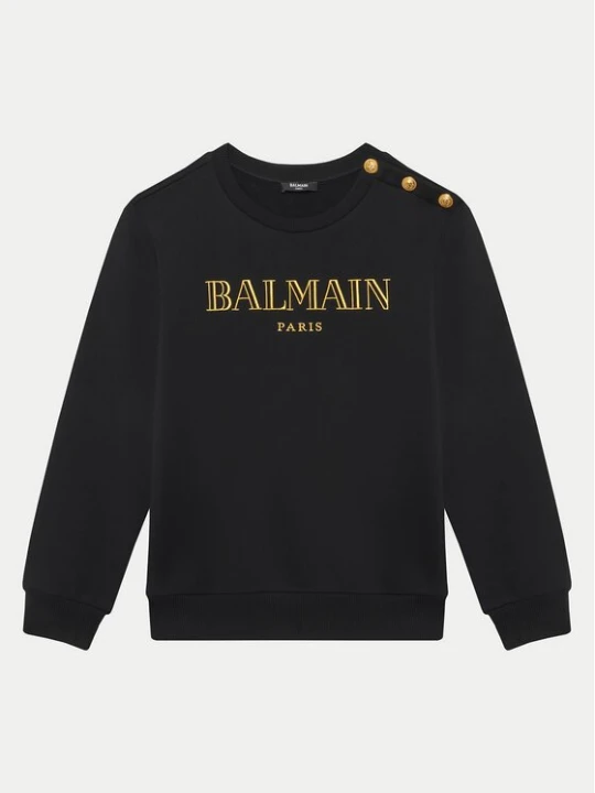 Obrázek produktu Balmain Mikina BV4B10-Z0081 930OR Černá Regular Fit