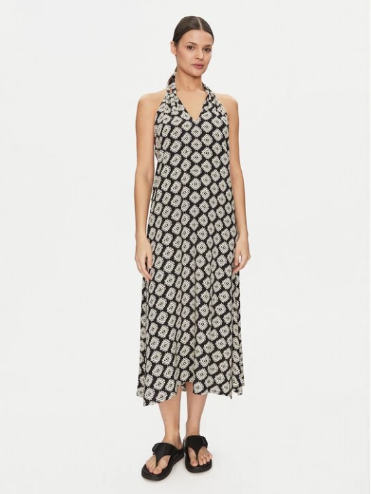 Obrázek produktu Banana Moon Plážové šaty Mara Sarong Černá Relaxed Fit