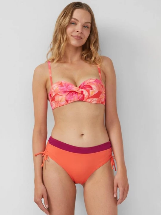 Obrázek produktu Bandeau bikinová podprsenka, ke kombinování, s květovaným vzorem s.Oliver
