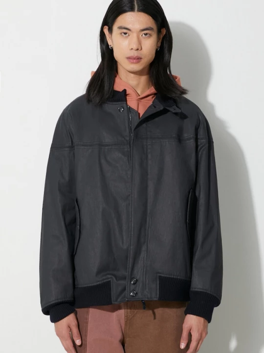 Obrázek produktu Baracuta Bomber bunda Baracuta Cotton PU Derby námořnická modř