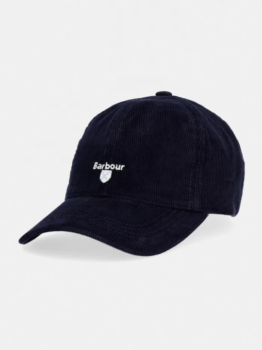 Obrázek produktu Barbour baseballová čepice pánská bavlněná Bayfield námořnická modř
