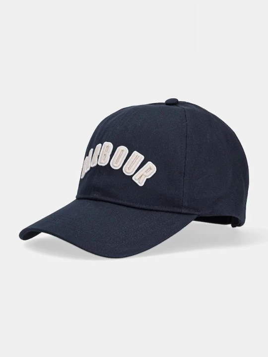 Obrázek produktu Barbour baseballová čepice pánská bavlněná Campbell námořnická modř