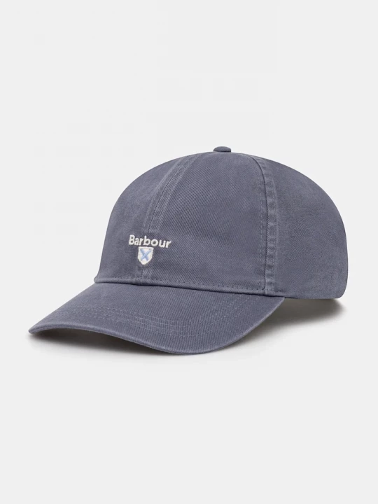 Obrázek produktu Barbour baseballová čepice pánská bavlněná modrá