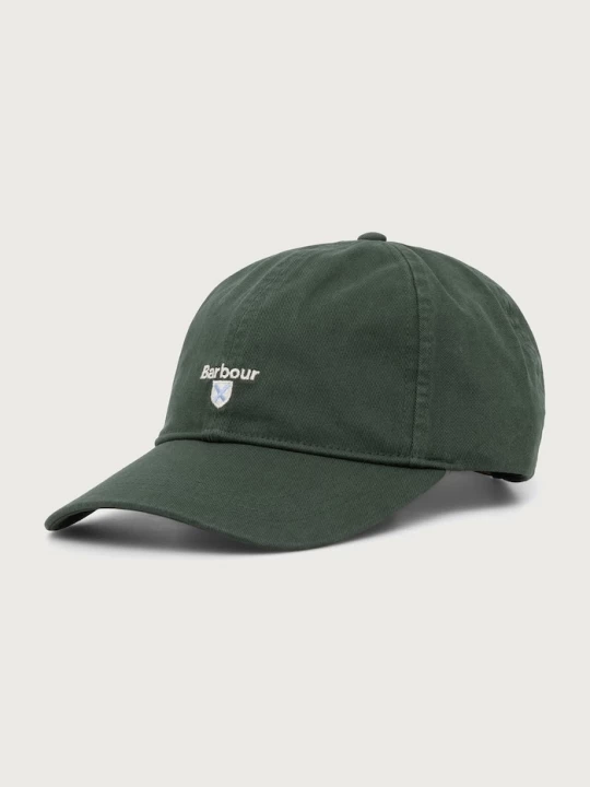 Obrázek produktu Barbour baseballová čepice pánská bavlněná zelená