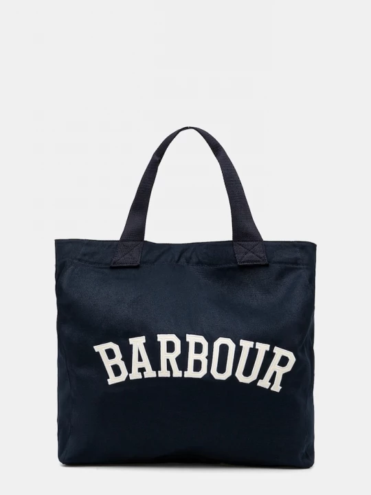 Obrázek produktu Barbour Bavlněná kabelka Barbour námořnická modř