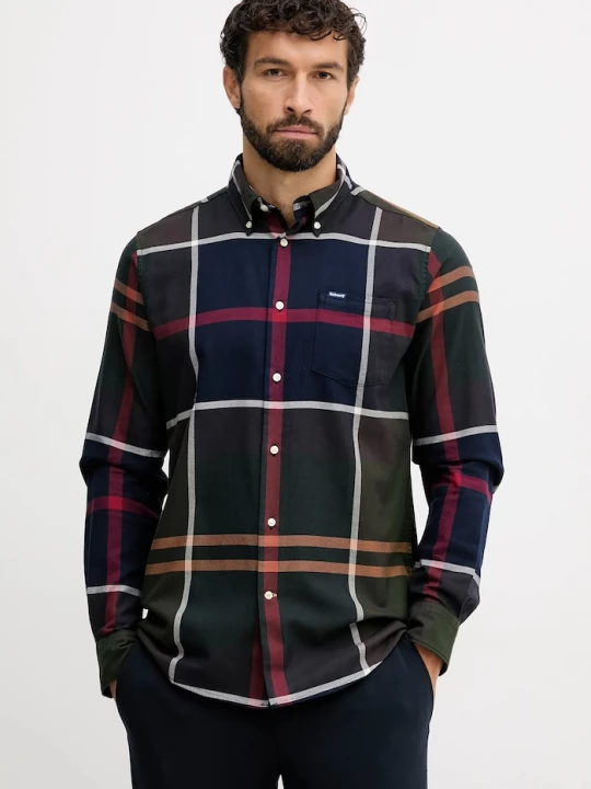 Obrázek produktu Barbour Bavlněná košile Barbour DUNOON námořnická modř