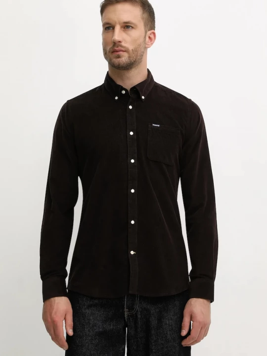 Obrázek produktu Barbour Bavlněná košile Barbour RAMSEY hnědá