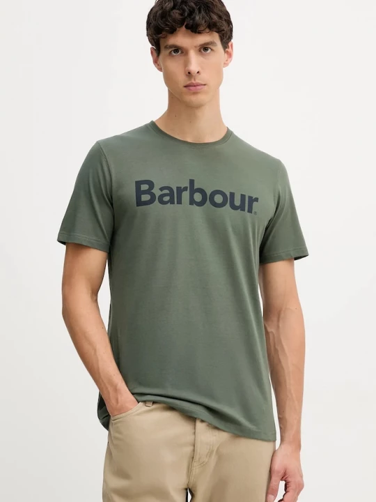 Obrázek produktu Barbour Bavlněné tričko ESSENTIALS zelená