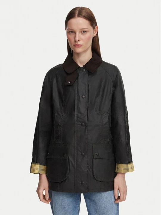 Obrázek produktu Barbour Bunda pro přechodné období Beadnell LWX0667SG91 Černá Regular Fit