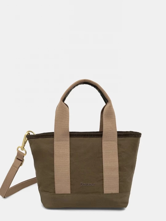 Obrázek produktu Barbour crossbody kabelka dámská bavlněná Mya zelená