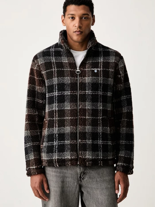 Obrázek produktu Barbour fleece mikina pánská hnědá