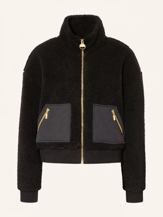 Obrázek produktu Barbour International Bunda Z Medvědího Kožešiny Gea černá
