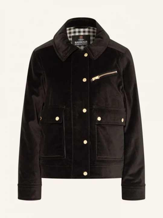 Obrázek produktu Barbour International Sametová Polní Bunda Hanson černá