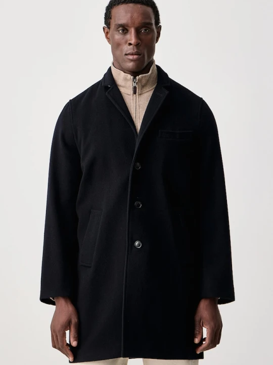 Obrázek produktu Barbour kabát pánský s vlnou námořnická modř