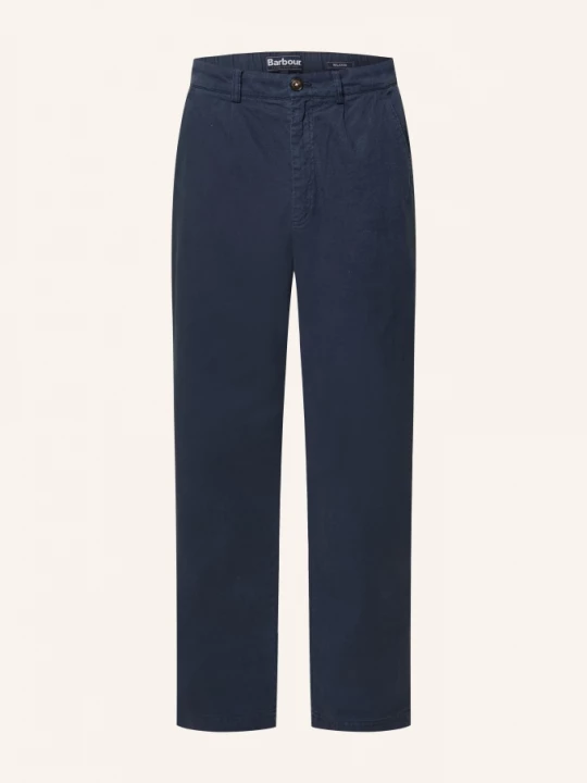 Obrázek produktu Barbour Kalhoty Cotton Regular Fit tmavě modrá