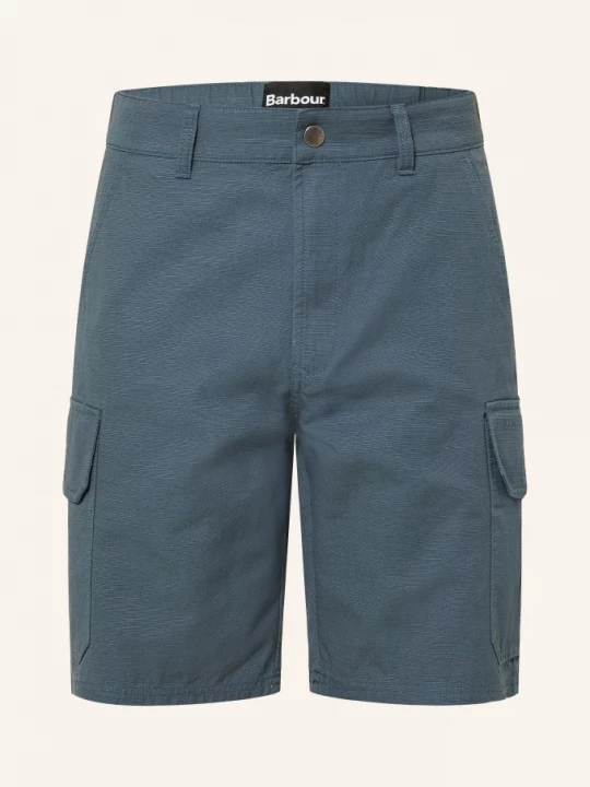Obrázek produktu Barbour Kargo Šortky Draftmen Relaxed Fit petrolejová
