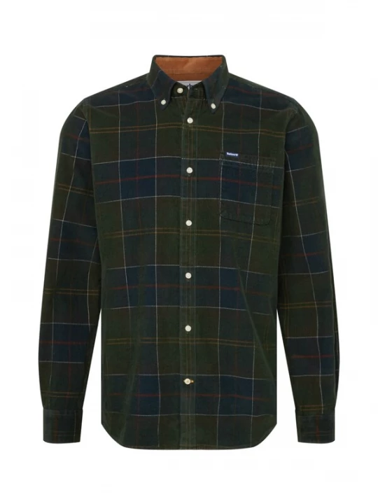 Obrázek produktu Barbour Košile 'Blair' marine modrá / tmavě zelená / rezavě červená / bílá
