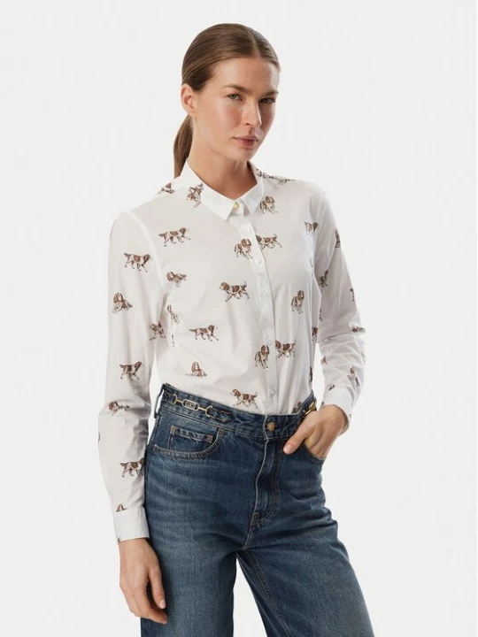 Obrázek produktu Barbour Košile Brambles LSH1644MI96 Bílá Slim Fit