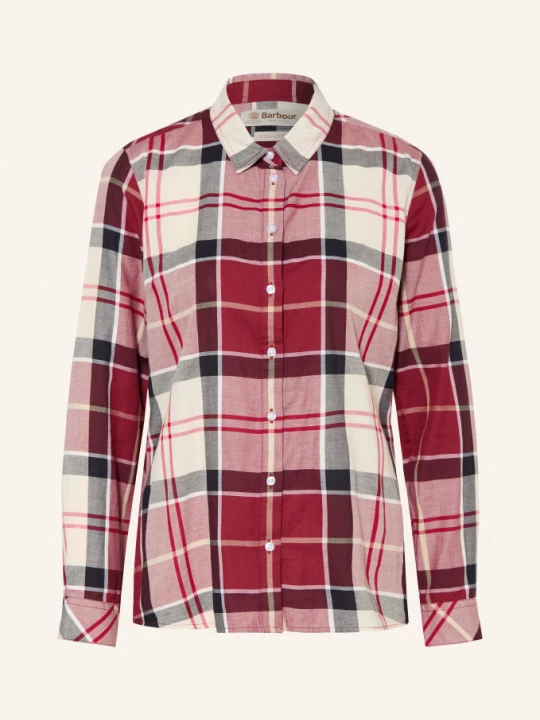 Obrázek produktu Barbour Košile Bredon tmavě červená / režná / černá