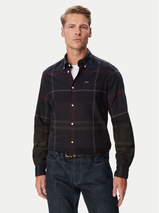 Obrázek produktu Barbour Košile Dunoon MSH4980TN43 Khaki Regular Fit