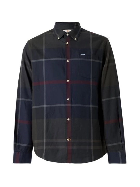 Obrázek produktu Barbour Košile 'Dunoon' námořnická modř / jedle / tmavě červená