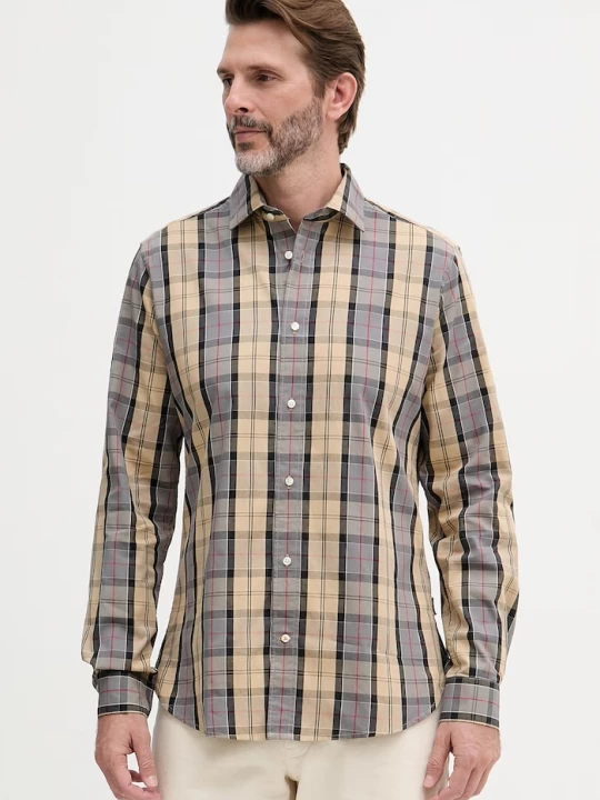 Obrázek produktu Barbour košile pánská bavlněná KENTON béžová