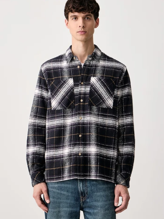 Obrázek produktu Barbour košile pánská bavlněná Kidson fialová