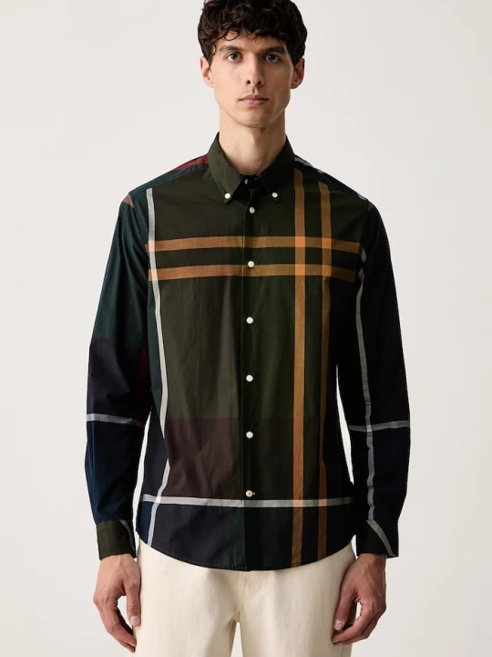 Obrázek produktu Barbour košile pánská bavlněná zelená