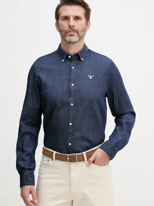 Obrázek produktu Barbour košile pánská džínová námořnická modř