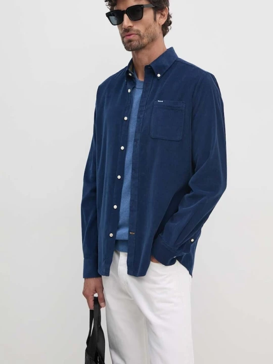 Obrázek produktu Barbour košile pánská manšestrová RAMSEY námořnická modř