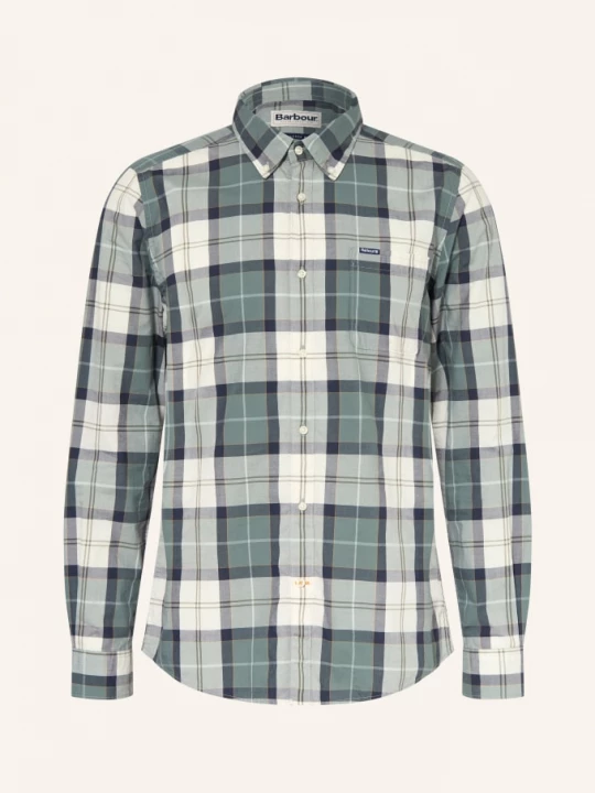 Obrázek produktu Barbour Košile Rawley Tailored Fit petrolejová / krémová / tmavě modrá