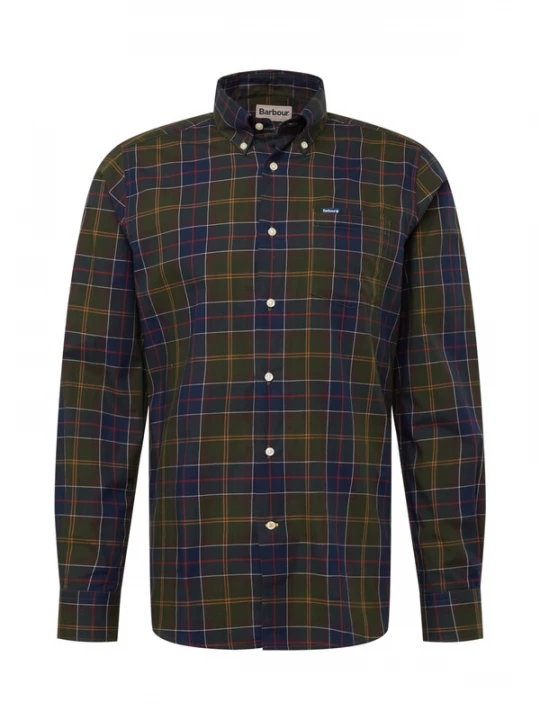 Obrázek produktu Barbour Košile 'Wetheram' marine modrá / koňaková / olivová / bílá