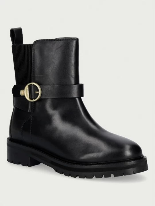 Obrázek produktu Barbour kotníkové boty dámské kožené Alexandra černá