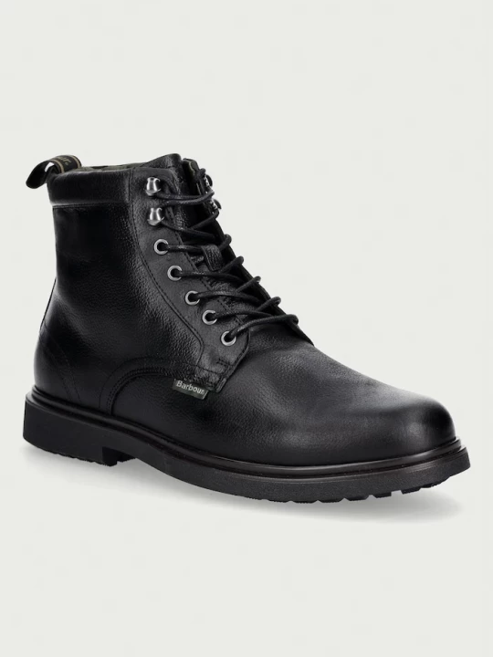 Obrázek produktu Barbour Kotníkové boty pánské kožené Bellister černá