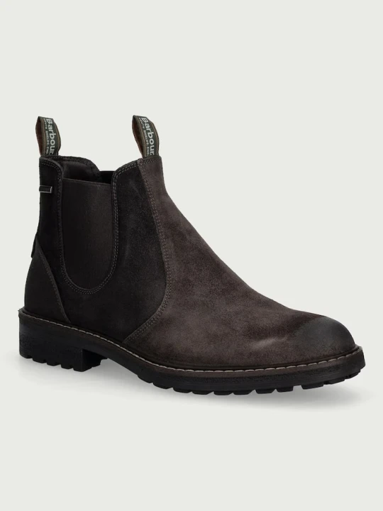 Obrázek produktu Barbour kotníkové Chelsea boty pánské semišové Embleton hnědá