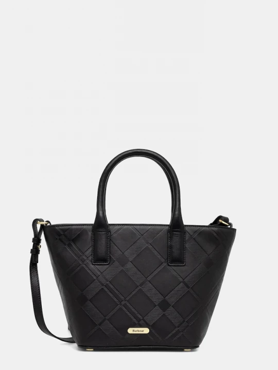Obrázek produktu Barbour Kožená kabelka Barbour černá