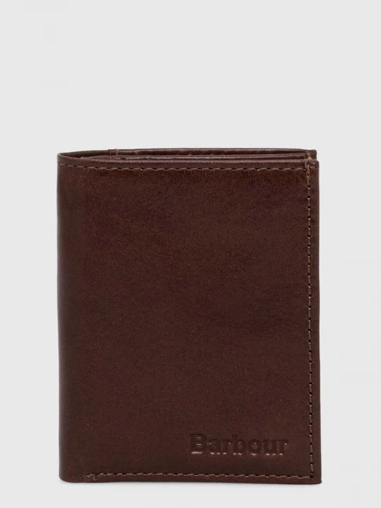 Obrázek produktu Barbour Kožená peněženka Colwell Small Billfold hnědá