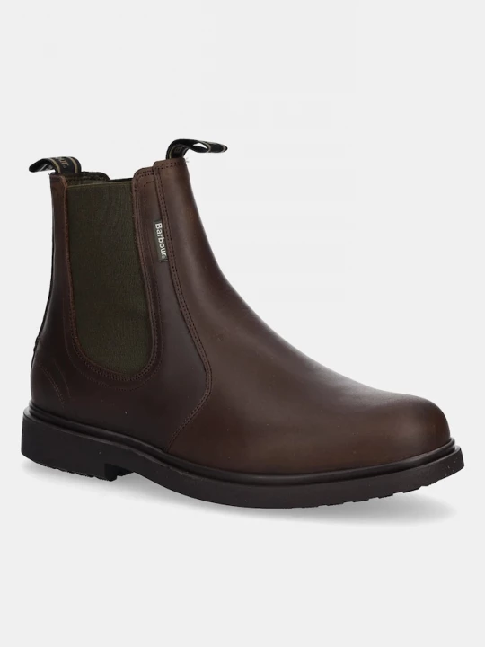 Obrázek produktu Barbour Kožené kotníkové boty Barbour Hale hnědá